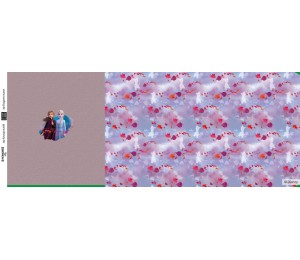 Jersey - Frozen Die Eiskönigin Panel 3